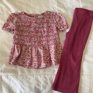 Carter's Pink Floral Top